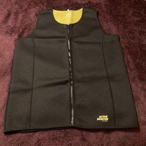 Active Monster Men Sauna Sweat Vest Slimming Body Sculpting Size XXL